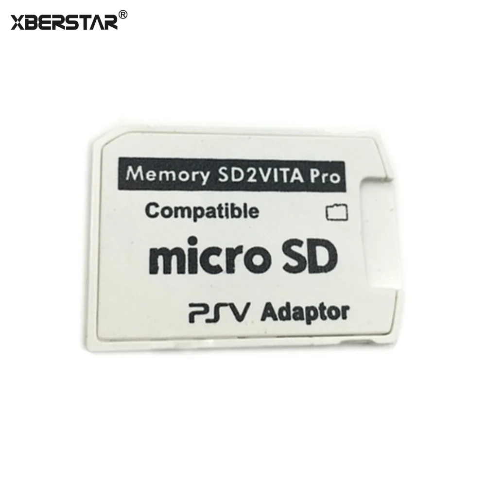 XBERSTAR Версия 5,0 SD2Vita для ps vita карта для игры PSVITA Micro SD адаптер для PS Vita 1000/2000 3,60 система 256GB