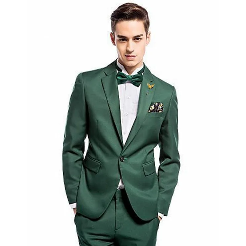 Custom-Made-Groomsmen-Notch-Lapel-Groom-Tuxedos-Dark-Green-Men-Suits-Wedding-Best-Man-Wedding-Suits