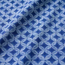 Полуметровая японская хлопковая ткань Лоскутная стеганая ткань Текстиль для шитья Индиго стиль А