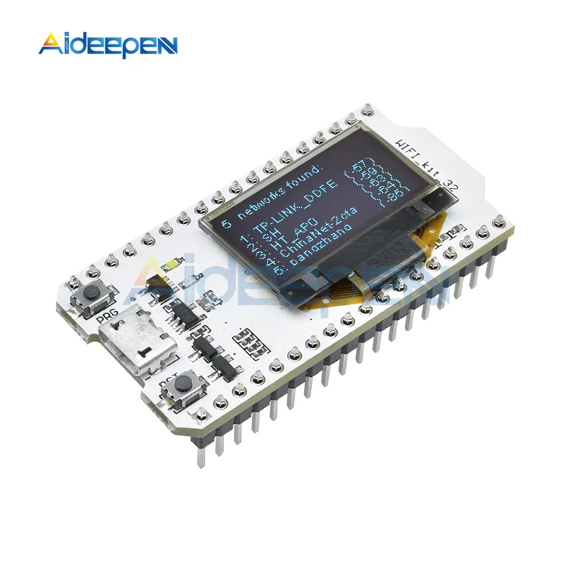 0,96 дюймов OLED цифровой ESP32 ESP-12F wifi Bluetooth макетная плата ESP8266 ESP12F CP2102 модуль для Arduino комплект белый/черный