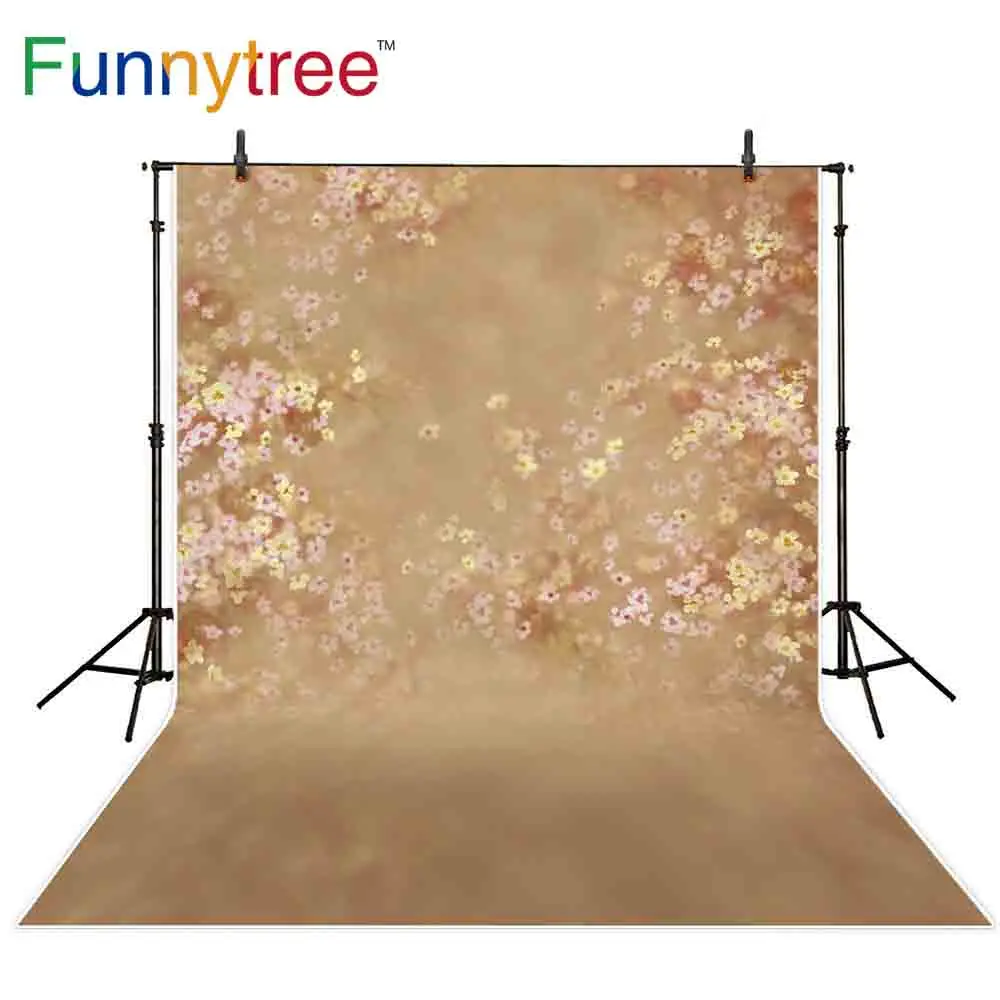 Фон Funnytree для фотостудии с цветочным рисунком детский весенний фон фотосъемки
