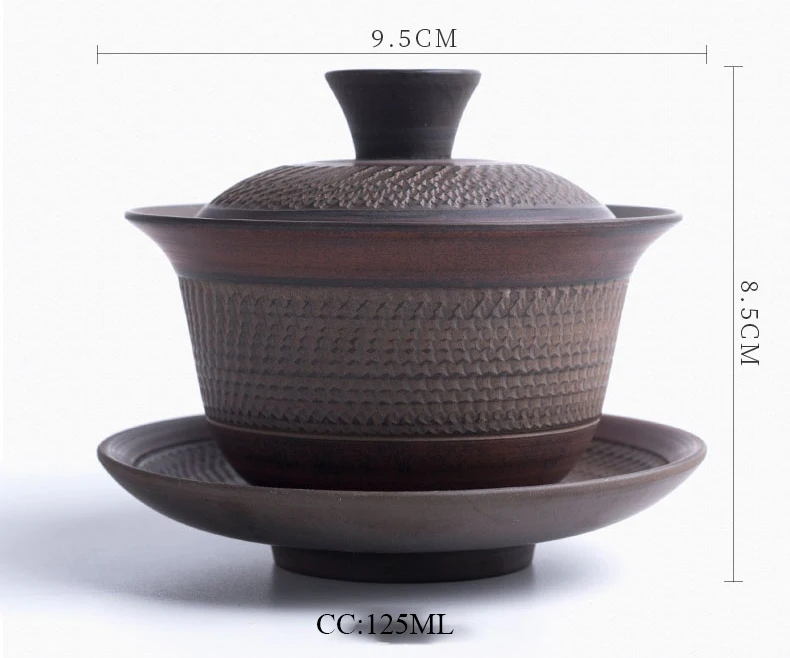TANGPIN винтажный керамический гайвань чайная чашка ручной работы китайские чайные наборы кунг-фу посуда для напитков 125 мл