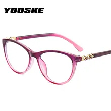 YOOSKE компьютерные очки, синий светильник, блокирующие очки для глаз, женские прозрачные оптические очки, Анти-усталость, радиационные очки