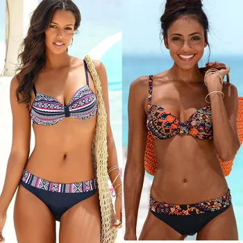

TQSKK Push Up Bikinis Set Swimwear Women Swimsuit 2019 New Arrival Sexy Female Summer Beach Swim Bathing Suits Bandage Biquini