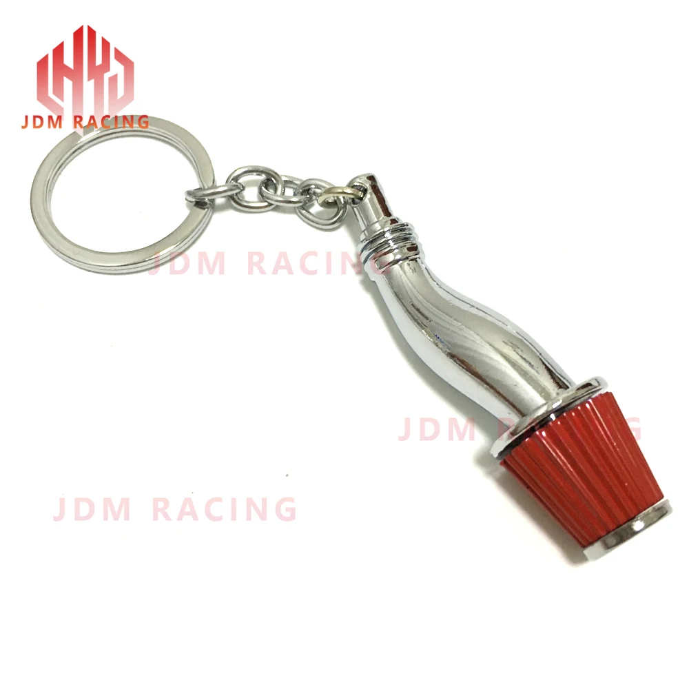 

Hot Car Styling Hellaflush Racing Car Keyring Air Intake Filter Keychain Creative Plating Colorful Jdm Keychain car enthusiasts
