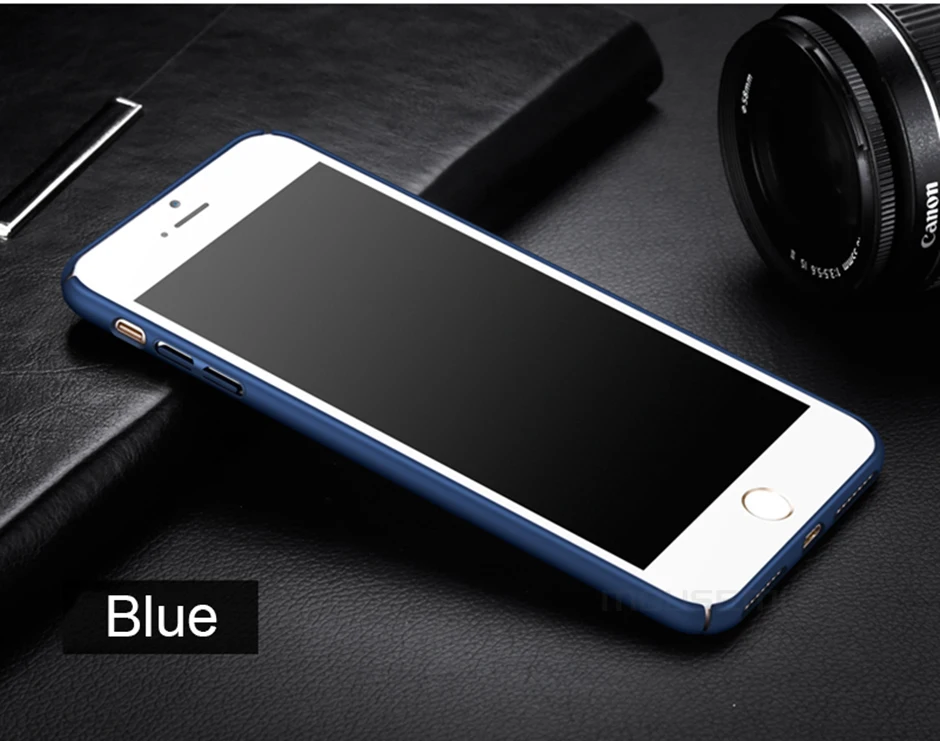 Luxury Hard PC Plastic Matte Back Cases For iPhone 6 Red Case 5 5s se 6s plus Covers For iPhone 7 plus red Full Phone Case Cover (14)