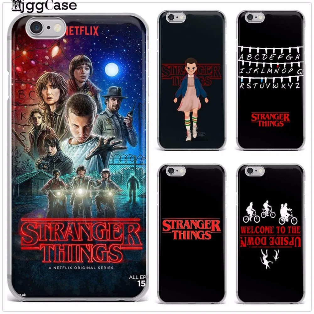 

Phone Case Things Strange Lights Christmas black TPU soft Cover for iPhone 5S 5 SE 6 6S 6 Plus 7 7 Plus 8 8 Plus X Fourth Cover