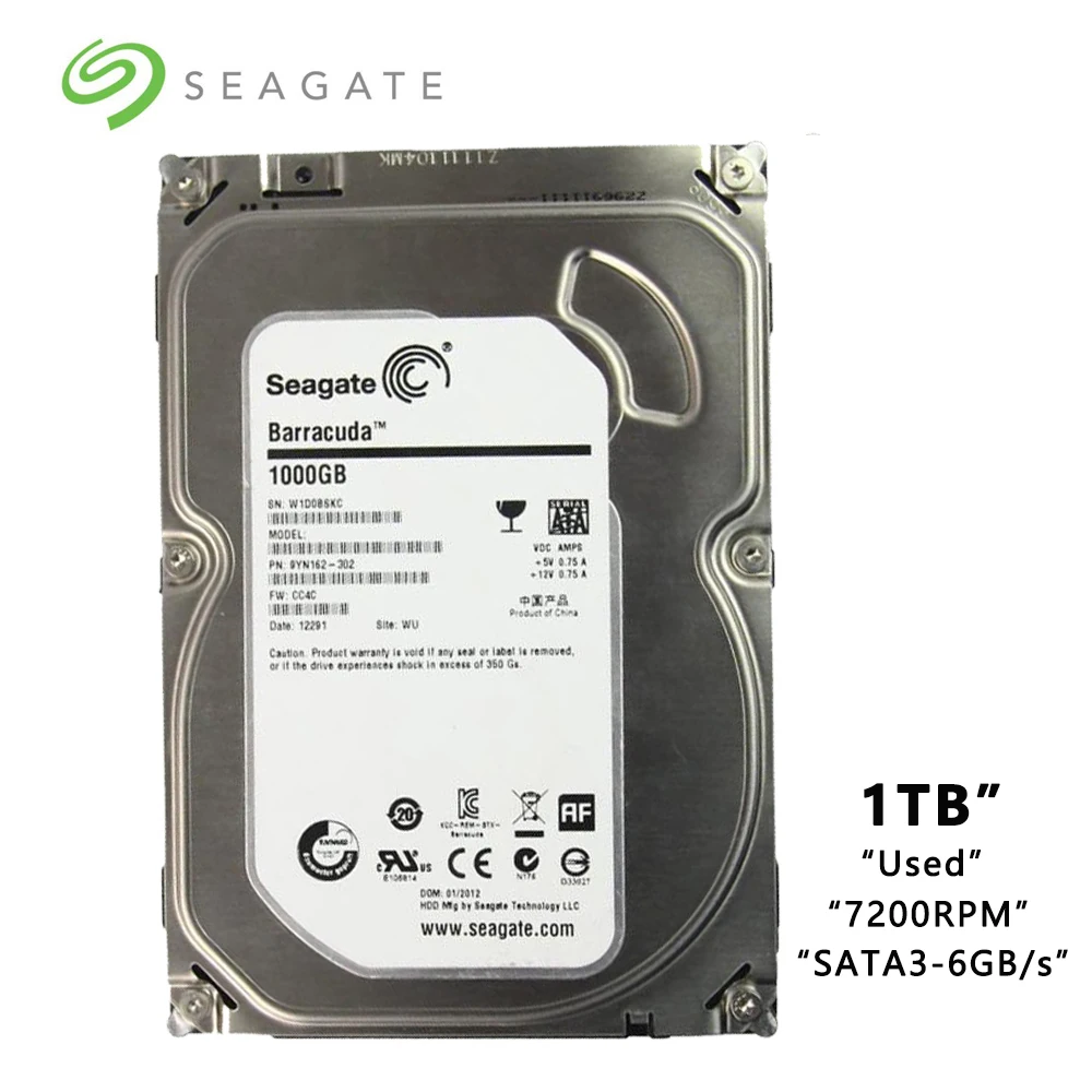 1TB SATA 3.5/" Desktop HDD hard drive **Discounted Price Lot of 5