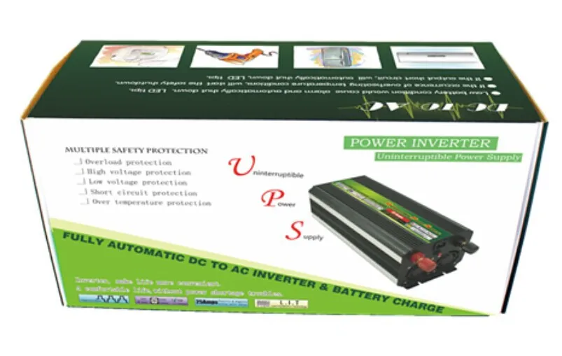 Схема инвертора 3000w dc 12v to ac 220v UPS Инвертор солнечной энергии со светодиодным