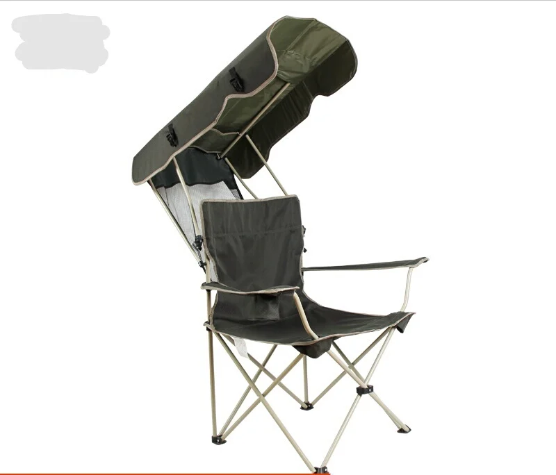 Пляжное Кресло, уличная мебель садовая мебель, стул для кемпинга, Камп сандалеси, складной зонт, рыболовное кресло Оксфорд+ стальная трубка
