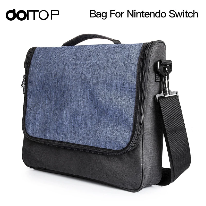DOITOP For Nintendo Switch Travel bag Portable Protective Messenger Bag Shoulder Bag with