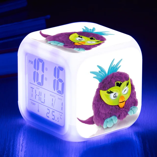 [Wanpy Family] Funny Furby alarm clock For Children's birthday gift