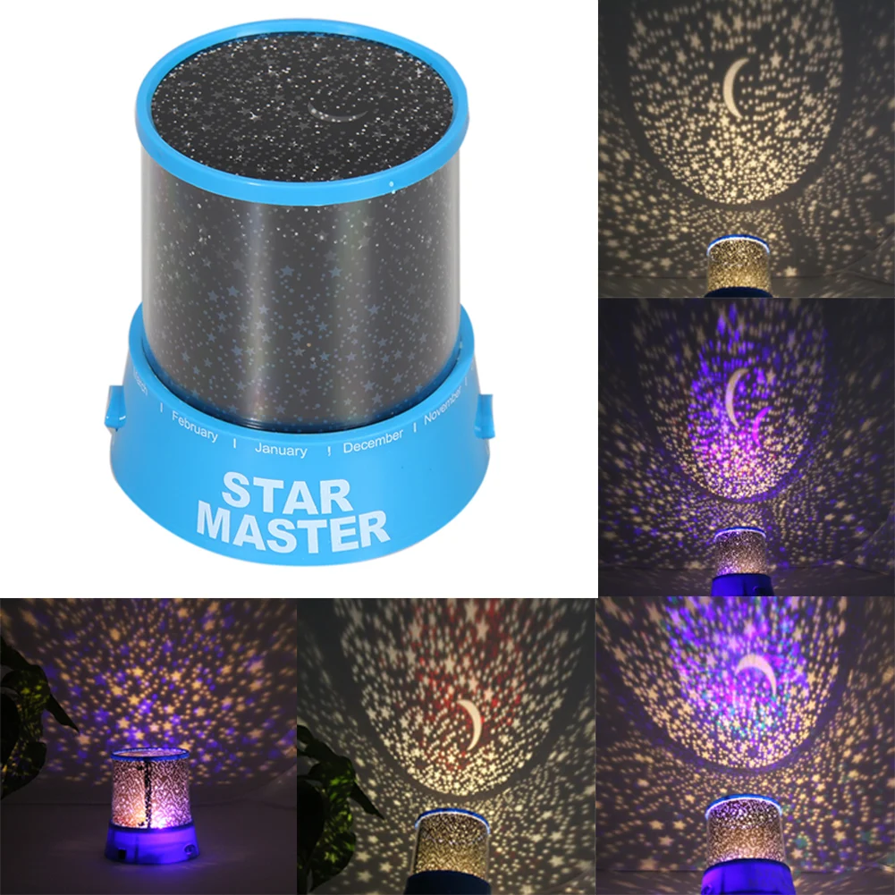 Por Moon Light Led Lots From China Room Novelty Night Light Or L Rotary Flashing Starry Star Moon Sky Kids Children