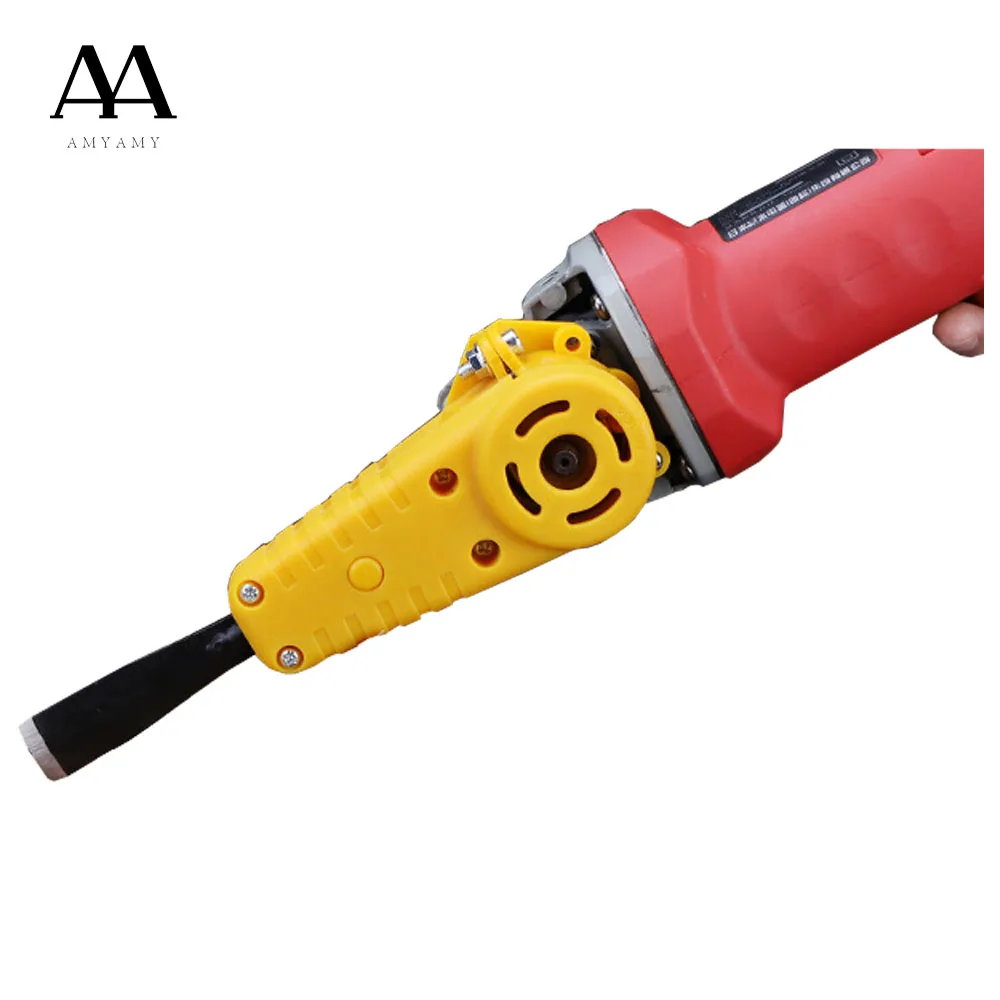 AMYAMY Woodworking Power Chisel electric Carving Chisel for Angle Grinder Refit Kit Woodworking Tool 2018 NEW Style