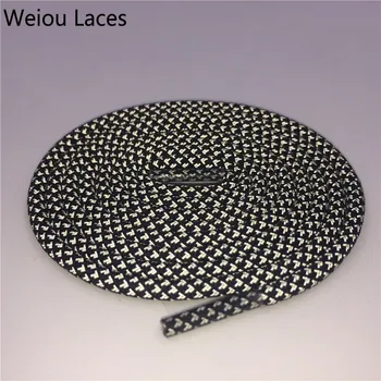 

Weiou 3M Round Reflective Shoe Laces High Visibility Rope Laces Shoestrings Safety Highlight Shoelaces For Men Women Kids V2 350