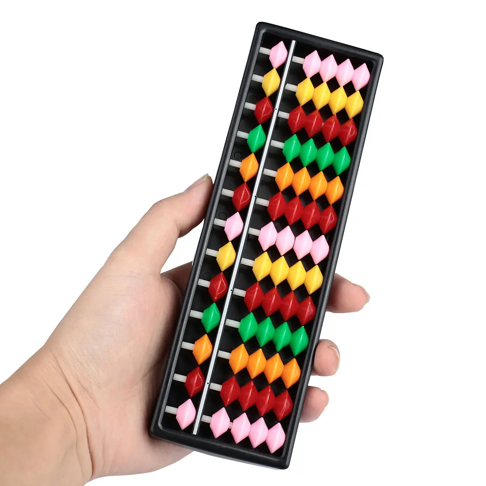 Abacus детская математическая развивающая игрушка для студентов детская ментальная арифметика abacus красочные 13 файлов подарок