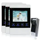 Homefong 4 inch video doorbell doorphone intercom system monitor video recording photo taking door phone speaker intercom