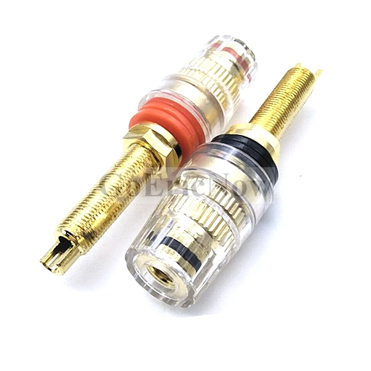 10PCS 4mm Binding Post Speaker Terminal Banana Plug Socket Jack Connector XS