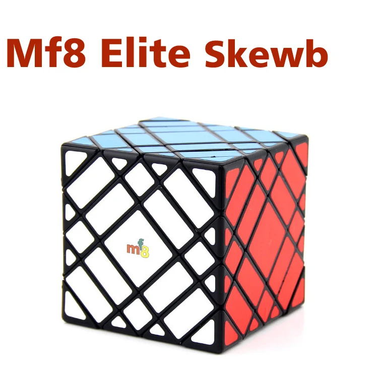 

MF8 Elite Skew Cube Black/primary Puzzle Cube Gift Idea for X'mas birthday