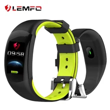 LEMFO LT02 умный Браслет цветной lcd фитнес-браслет монитор сердечного ритма IP68 Водонепроницаемый Шагомер Смарт-браслет для pk Miband 2 3