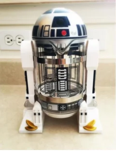 Звездные войны R2D2 Робот мини ручная кофемашина изоляция горшок кофе горшок мокко право горшок