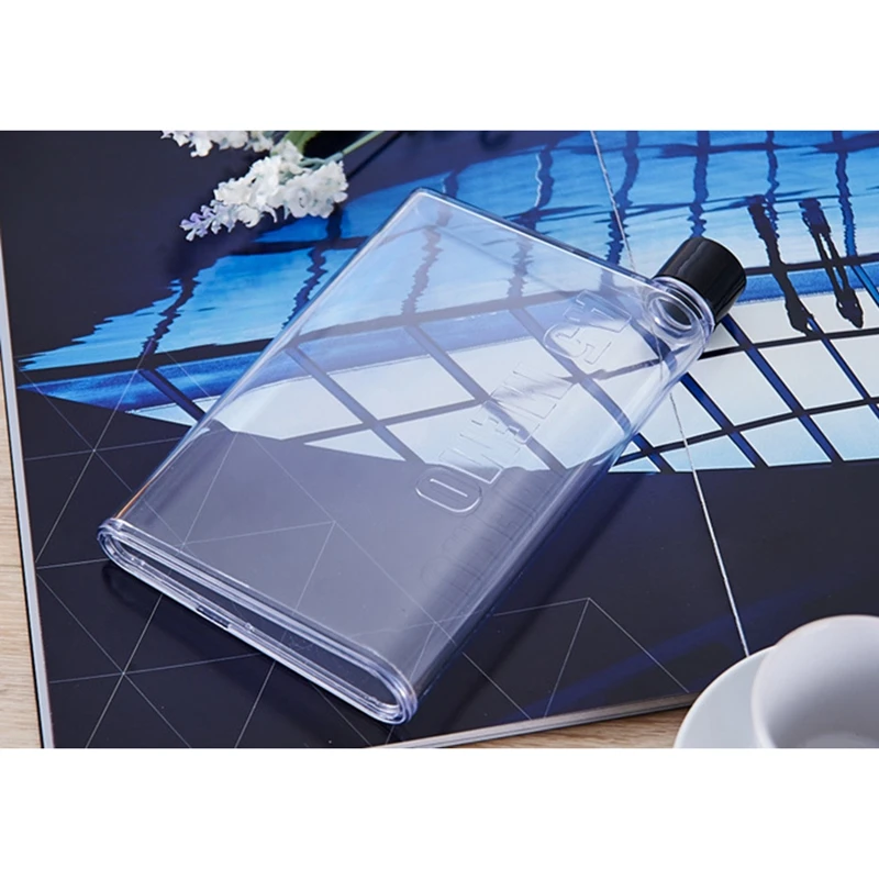 Creative Plastic Water Bottle A5 A4 Paper Water Bottle Plastic Water