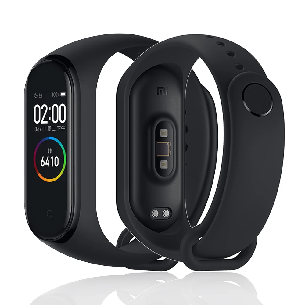  In stock Xiaomi Band 4 Smart Bracelet 0.96'' AMOLED Color Touch Screen Heart Rate Fitness Wristband - 33036544114