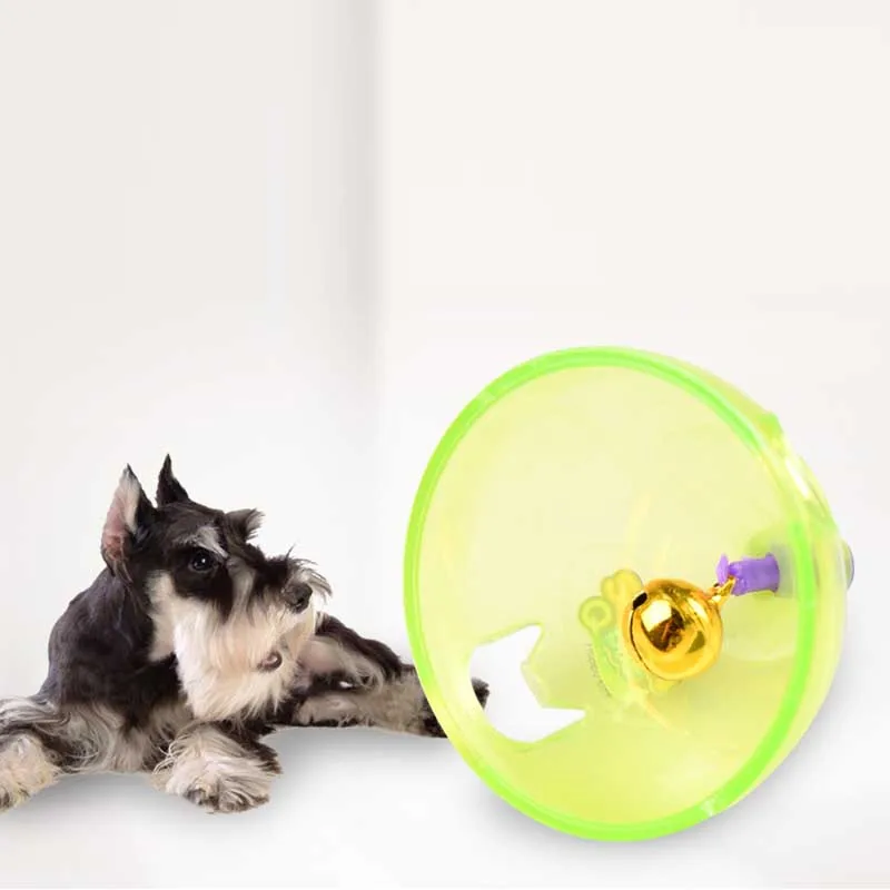 Pet Cats Dogs Fun Bowl Toy Feeder Cat Feeding Pets Dog Tumbler Leakage Food Ball Puppy Pet Training Exercise Leakage Food Toy