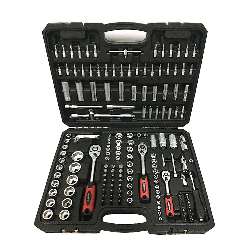 176 pc/set Auto repair set socket wrench auto repair tire removal set fast ratchet repair tool