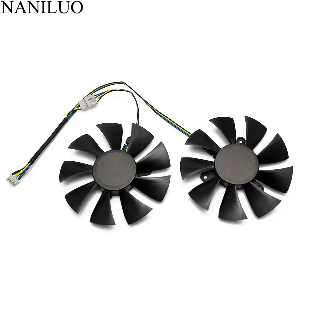 Новый 85 мм 4Pin Вентилятор охлаждения заменить для ZOTAC GTX1060 6GB GTX 1070 Mini 1050Ti Охлаждения