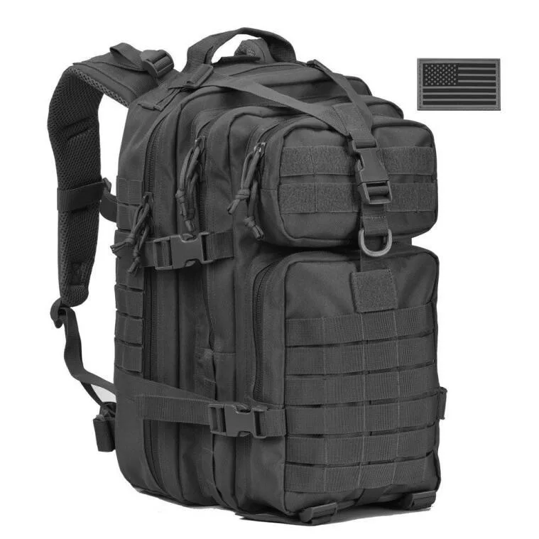  40L Military Tactical Assault Pack Backpack Army Molle Waterproof Bug Out Bag Small Rucksack for Ou