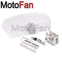 ベストオートバイフロントガラス延長スポイラーウインドスクリーン画面エクステンダー交換unversalハーレーダビッドソンbmwホンダ(China)