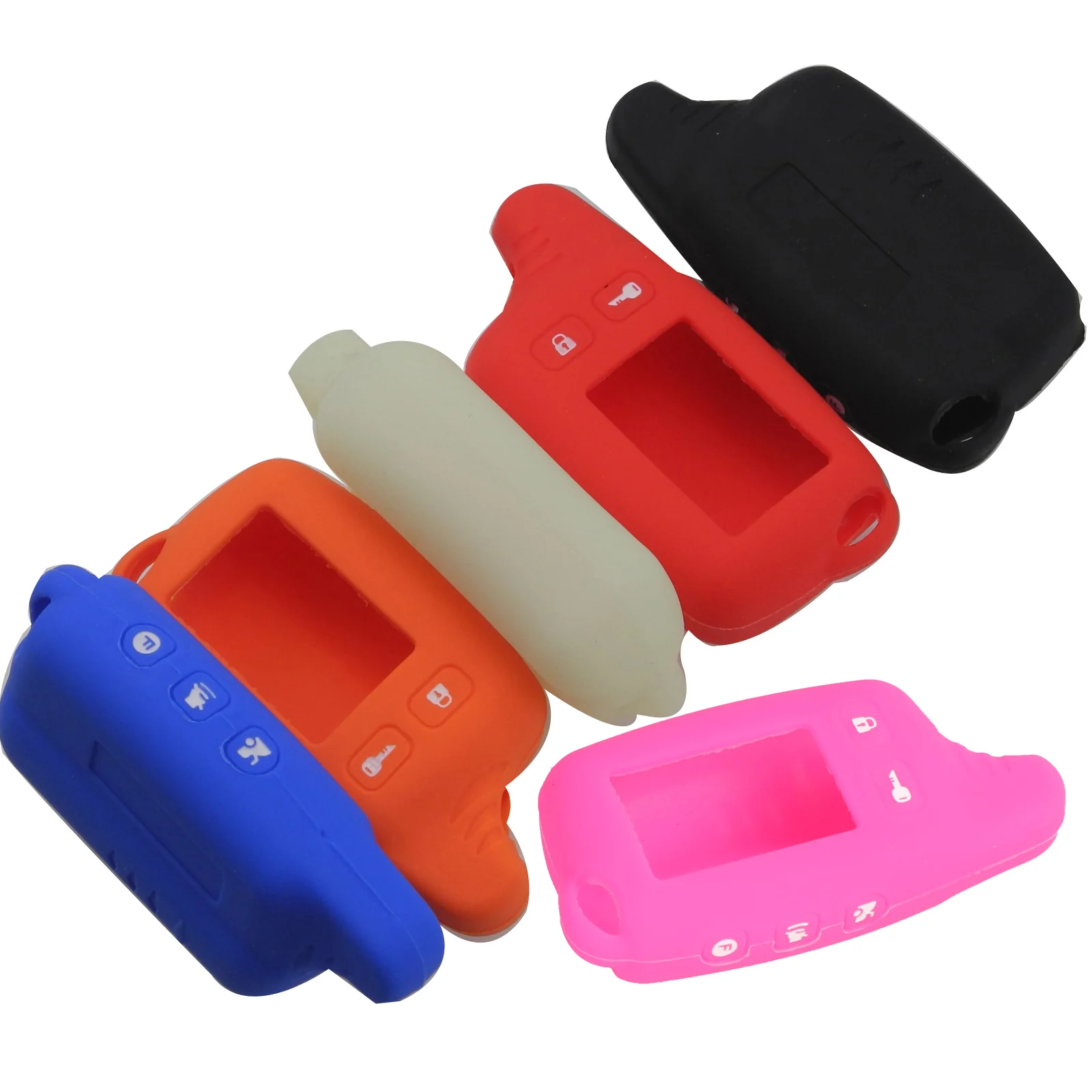 Custodia in Silicone Keyforkess per Tomahawk TW9010/TW9020/TW7000/TW7010 9030 9000 TW950 telecomando Lcd bidirezionale copertura chiave allarme auto - HTB1BTW0bbr1gK0jSZFDq6z9yVXa2