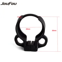 JouFou Hunting Accessories Tactical Lightweight Loop End Plate Sling Swivel Adapter Mount for AR15 M4 Rifle