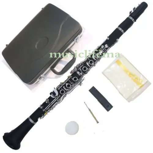 Немецкий стиль кларнет Bb ключ ebonite 26 клавиш|clarinete bb|clarinet keysbb clarinet |