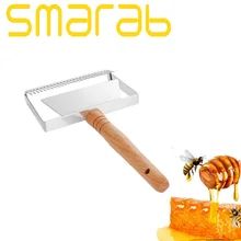 Нержавеющая сталь пчелиный улей разворачивающая вилка для меда Скребок Лопата нож-скребок для пчеловодов пчелы Лопата гребень разворачивающая вилка Инструменты для пчеловодства