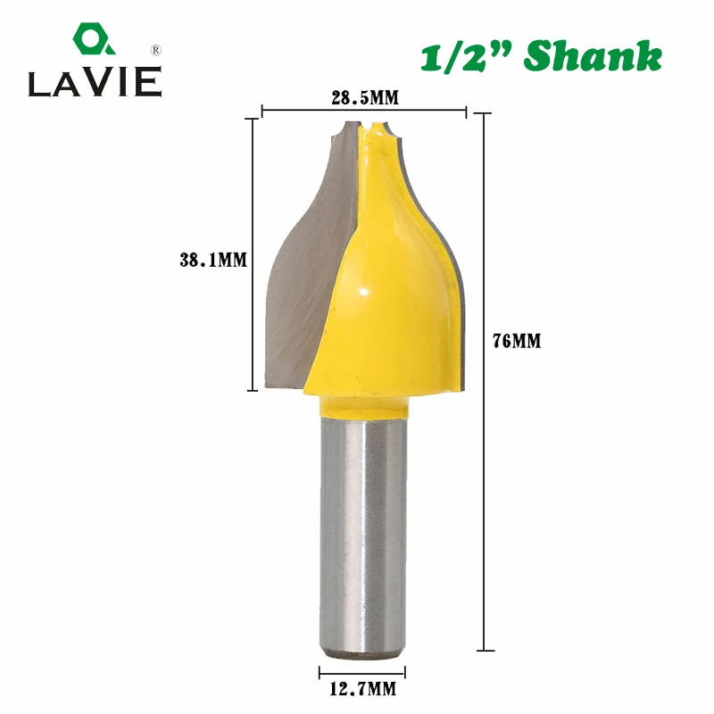 LAVIE 1 шт. 1/2 хвостовиком вертикальная панель поднял Ogee бисера фреза Деревообработка дверной нож линии измельчители для дерева инструменты