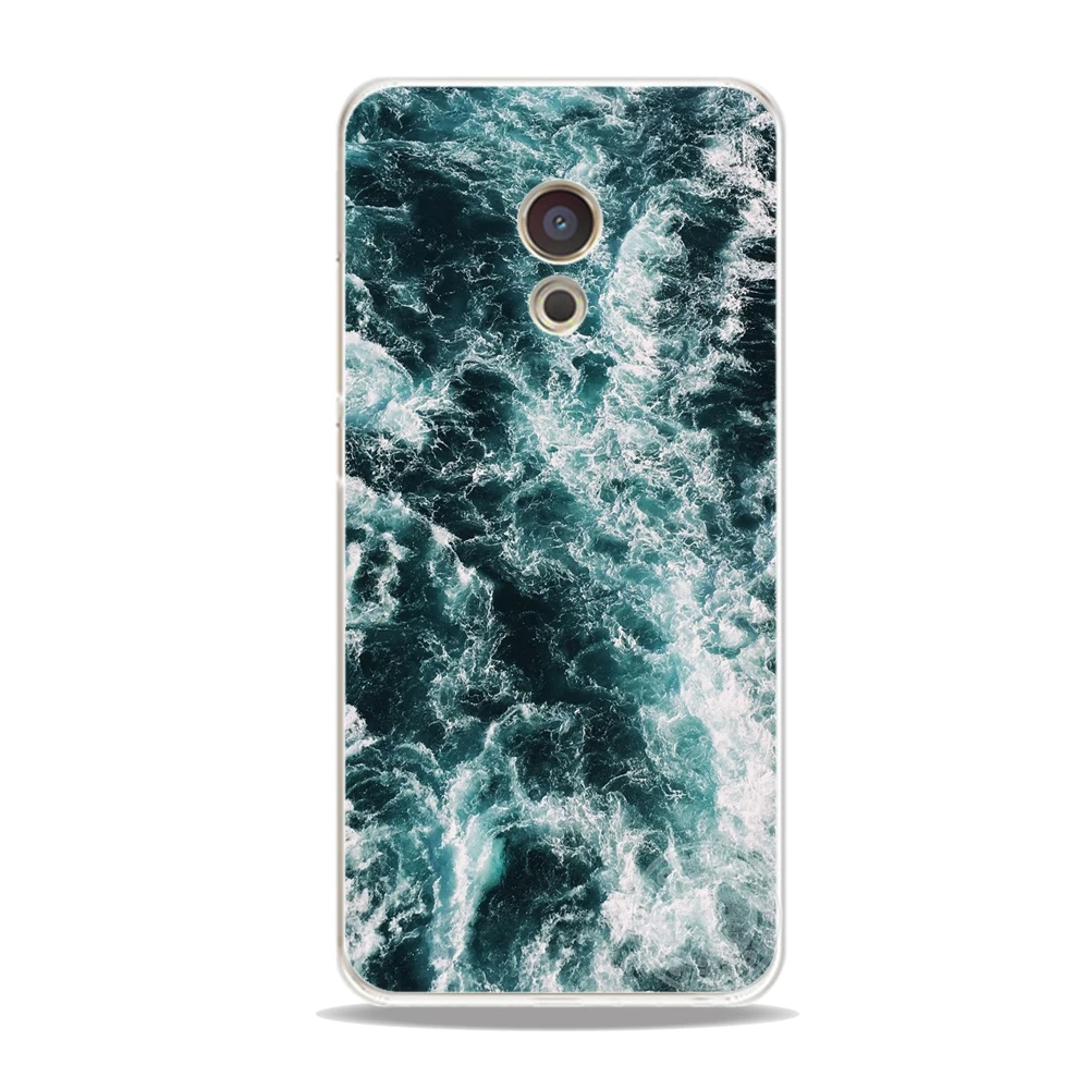HAMEINUO Красивый Океан крышка с пейзажем чехол для телефона Meizu M5 M5S M6 M2 M3 M3S MX4 MX5 MX6 PRO 6