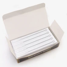 Профессиональная игла для татуировок 50 штук одноразовый общий крючок резьба размер 3RL тату оборудование красоты