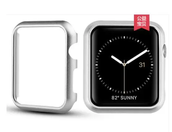 Protective cover shell For apple watch case 40mm 44mm Aluminum alloy strap bumper For iwatch series 4 3 2 1