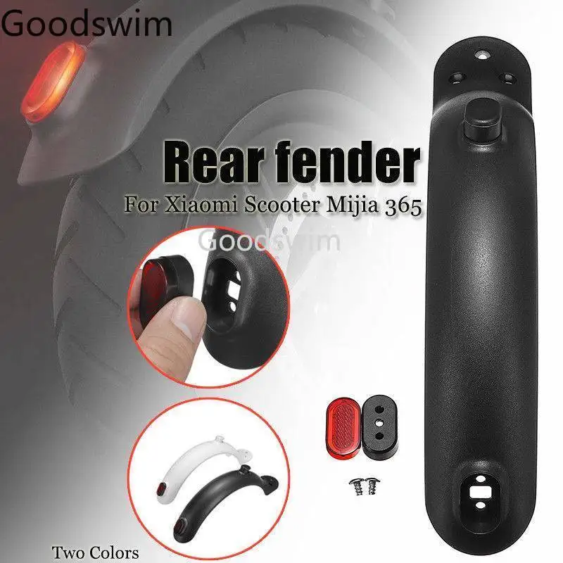 

Xiaomi Scooter Rear Wheel Guard Mud Fender With Lampshade For Xiaomi Electric Skateboard Mijia M365 Scooter Replacement Parts