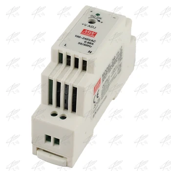 

DR-15 New Design Multiple delivery 15W 12V 24V Single Output Industrial din rail power supply
