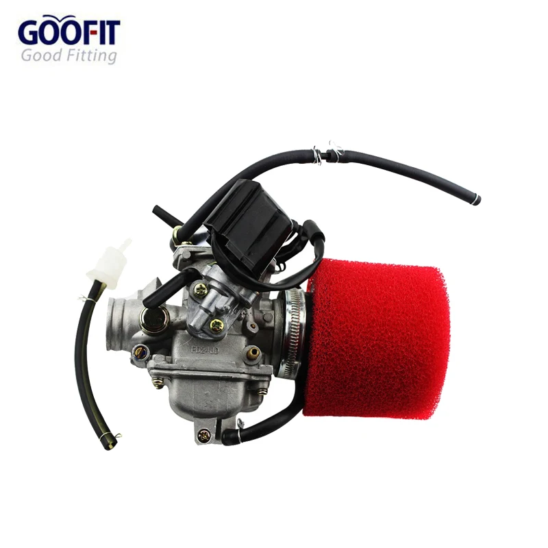 

GOOFIT PD24J Carburetor with Air Filter for GY6 125cc 150cc 152QMI 157QMJ Engine Based ATV Scooter Go Kart Group-9