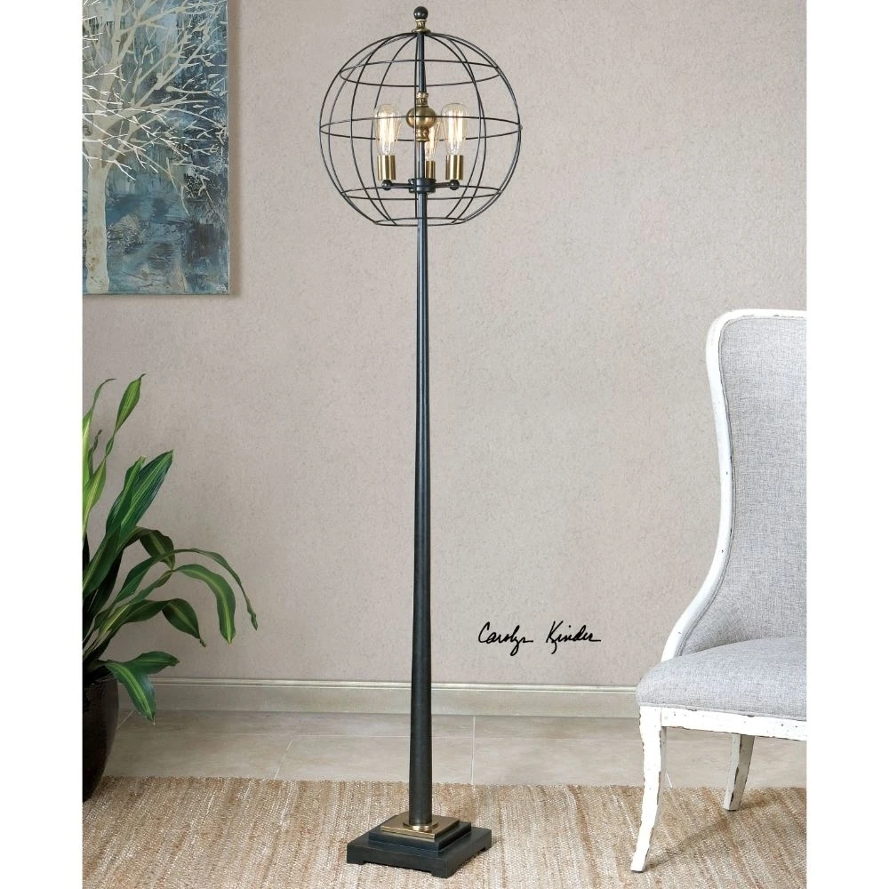 Uttermost Palla Round Cage Floor Lamp (1)