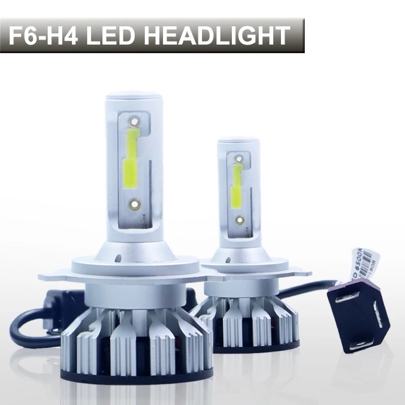 

PAMPSEE Automobiles Mini H4 LED H11 H8 9006 HB4 led bulb h1 9005 HB3 H7 led canbus Car Headlights 12V 24V 80W 10000LM 6500K
