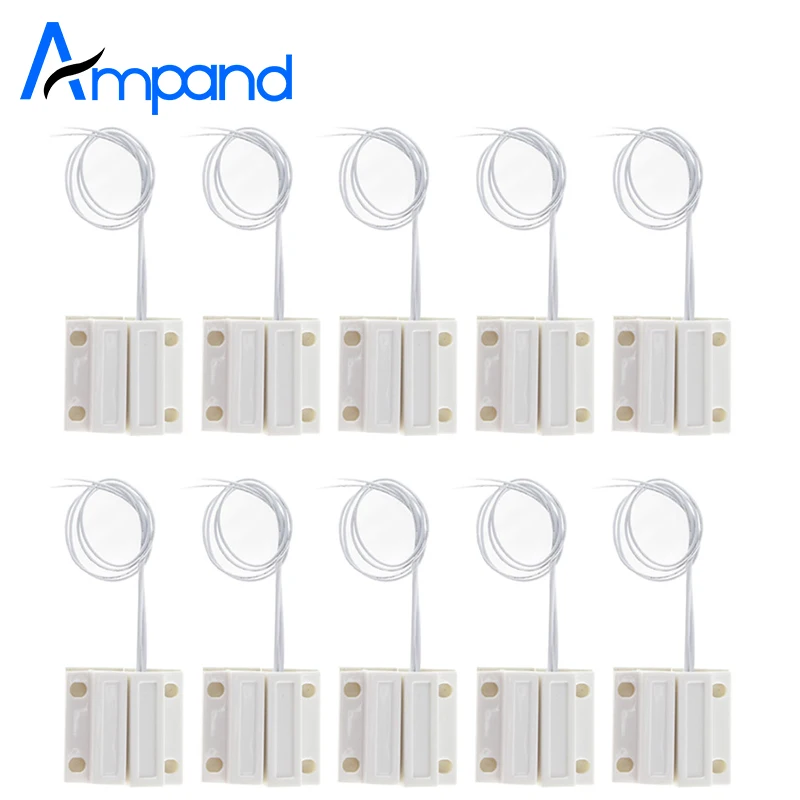 10 шт./лот Новый проводной двери окна Сенсор магнитный выключатель сигнализации