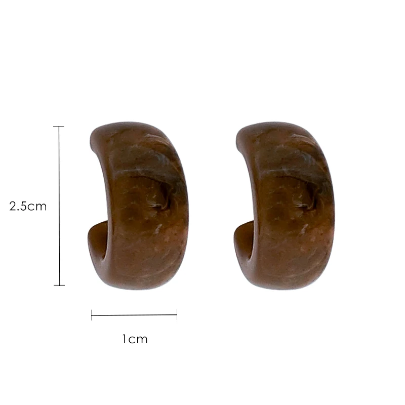 

Acrylic earrings female fashion temperament generous geometric earrings earrings jewelry female earrings
