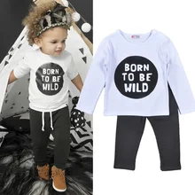 boy clothing sets long sleeve pant spring autumn clothing set for boys letter long sleeve t shirt + gray pants boy clothing set