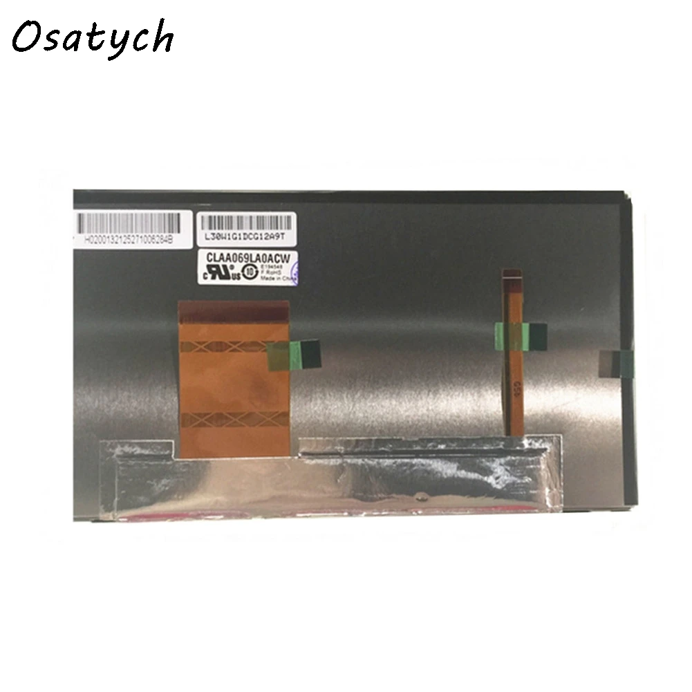 

6.9 Inch LCD Matrix for CLAA069LA0ACW S6 L3 byd F6 Departments TFT Display Screen 800*480