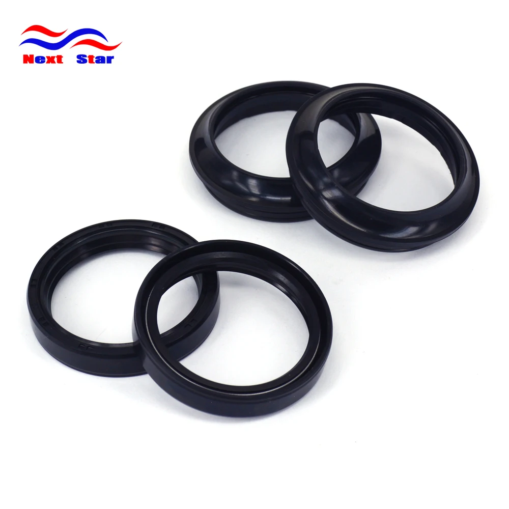 

48*58*9.5 Motorcycle Front Fork Damper Oil & Dust Seals Set Kit Shock Absorber Part For KTM MXC 200 300 450 520 SMR 450 525 560